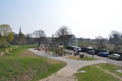 Frühjahrsputz der SPD Stadtfeld am 14.04.2012 auf dem Patenspielplatz am Europaring