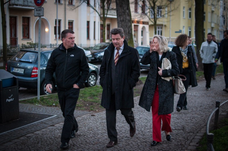 Stadtteilrundgang des Ortsvereins mit Oberbürgermeister Dr. Lutz Trümper